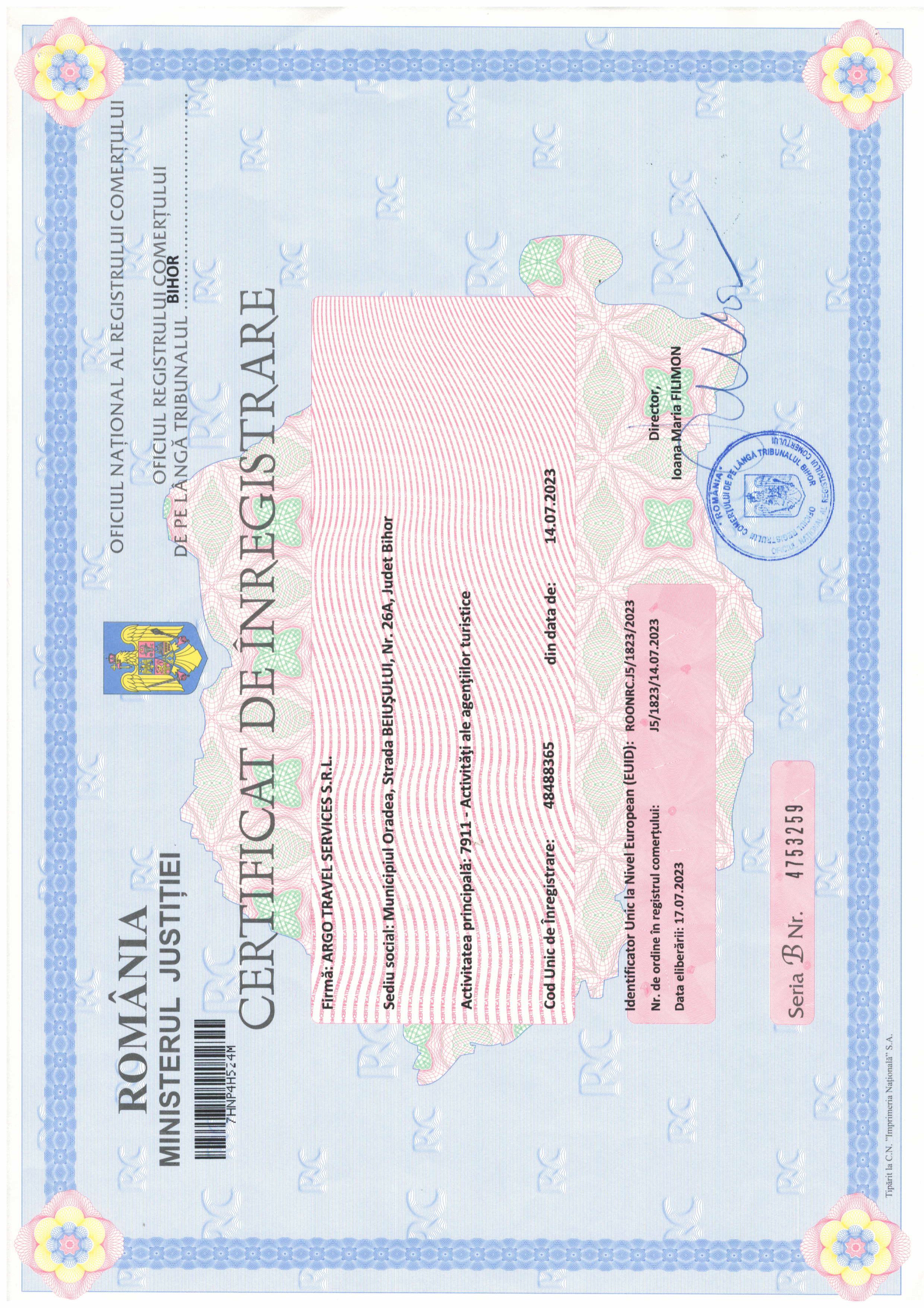 CUI Argo Travel
